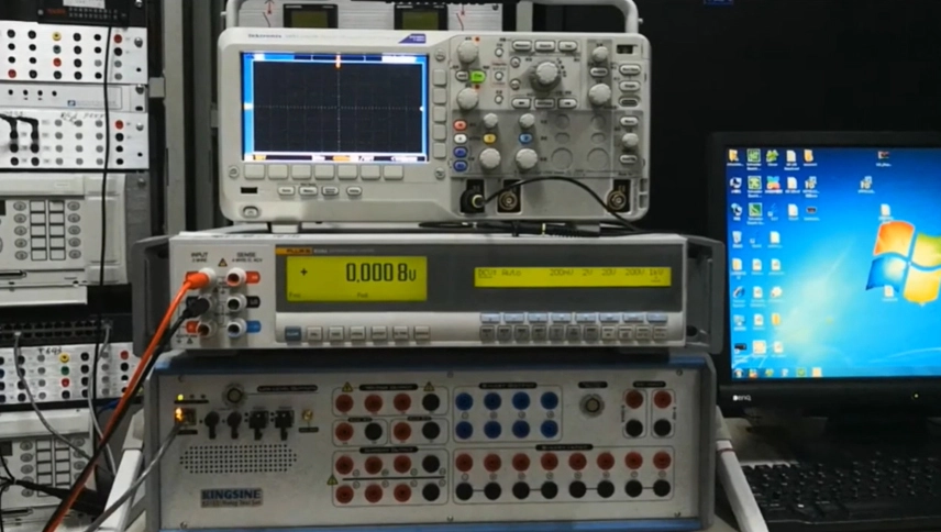 K3163i Test DF/DT, DV/DT, (ROCOF) im analogen und IEC61850 SV Modus